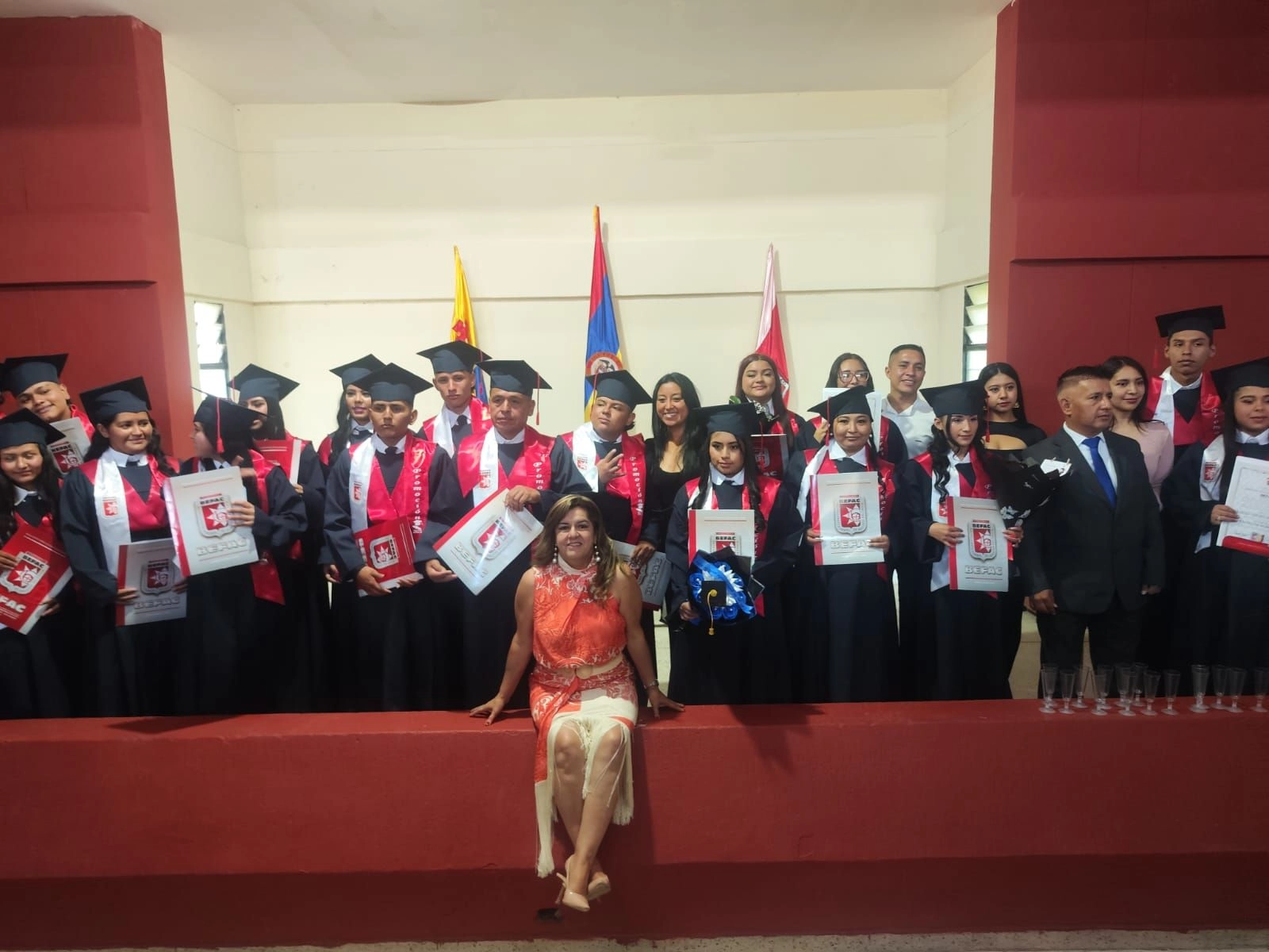 Sede del bachillerato de adultos BEFAC en El Tambo, Cauca